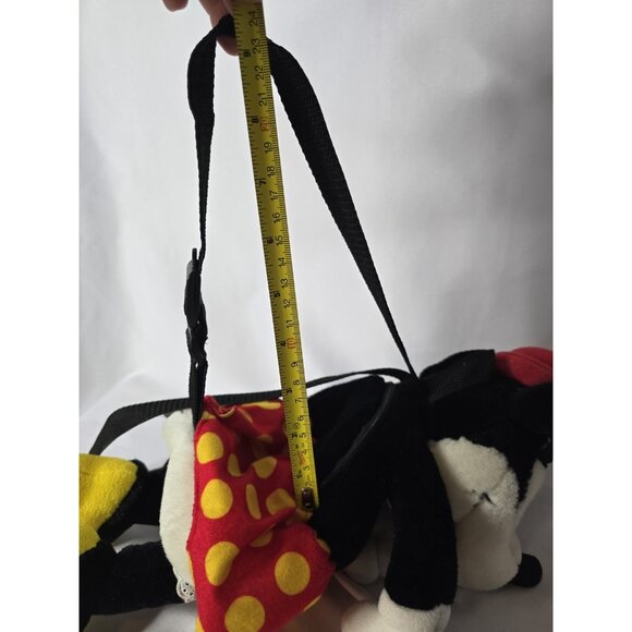 Vintage 1930s Style Looking Minnie Mouse Plush Backpack 1996 Child Size- Rare - Picture 13 of 14